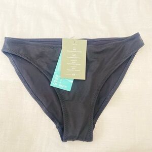 H&M black bikini bottom